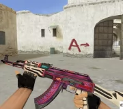 Модель AK-47 «Armagedon» с анимацией осмотра для CS 1.6