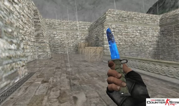 Модель ножа «Bayonet - Blue Galaxy» для CS 1.6