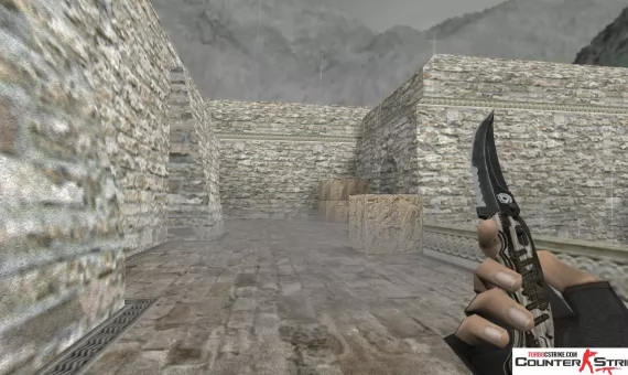 Модель ножа HD «Flip Knife - Black Laminate» для CS 1.6