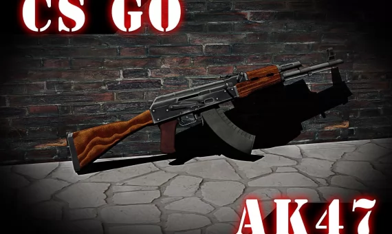Модель AK-47 из CSGO для CS 1.6