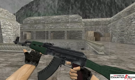 Модель HD AK-47 «First Class» с анимацией осмотра для CS 1.6