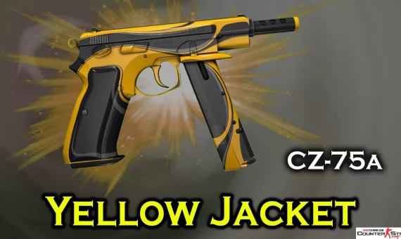 Модель CZ75-Auto «Yellow Jacket» для CS 1.6