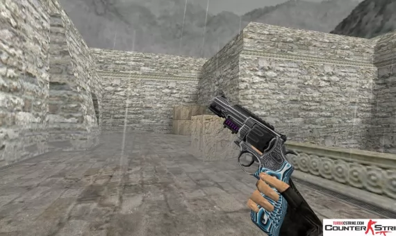 Модель HD R8 Revolver «Grip» для CS 1.6