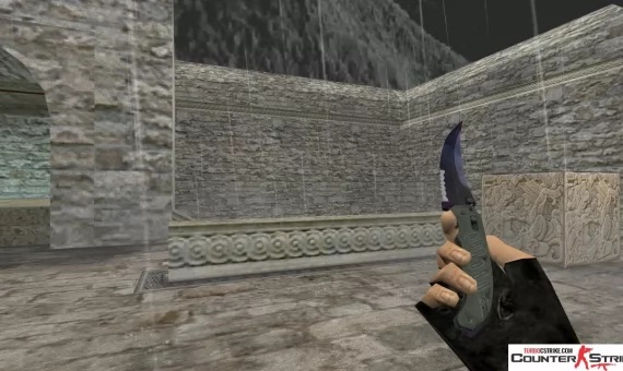 Модель ножа HD «Flip Knife - Black Pearl» для CS 1.6