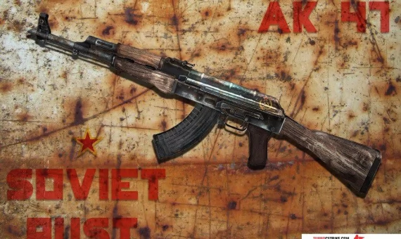 Модель AK-47 «Soviet Rust» для CS 1.6