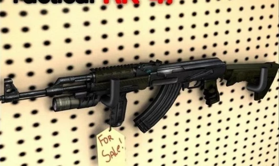 Модель AK-47 «Tactical RK-47» для CS 1.6
