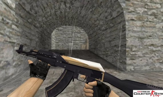 Модель HD AK-47 «Divine» для CS 1.6