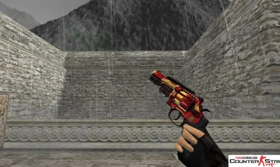 Модель HD R8 Revolver «Dragon Soul» для CS 1.6