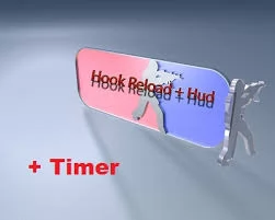 Плагин Hook Reload + Hud + Timer паутинка для CS 1.6