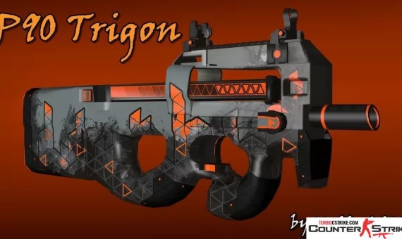 Модель P90 «Trigon» для CS 1.6