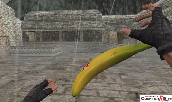 Модель ножа «Банан» для CS 1.6