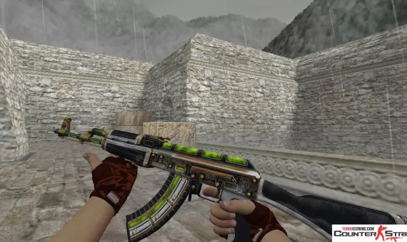 Модель HD AK-47 «The Legacy» для CS 1.6