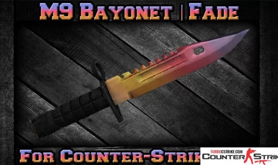 Модель ножа «M9 Bayonet - Градиент» для CS 1.6