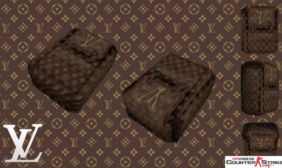 Модель рюкзака «Louis Vuitton» для CS 1.6