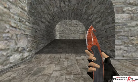 Модель ножа HD «Gut Knife - Boom» для CS 1.6