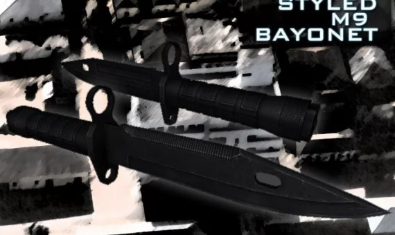 Модель ножа «Styled M9 Bayonet» для CS 1.6