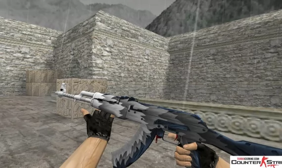 Модель HD AK-47 «White Fang» для CS 1.6