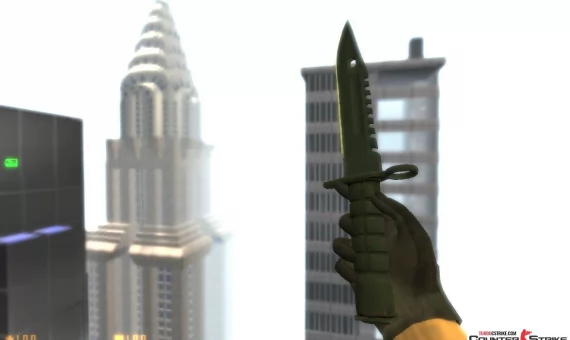 Модель ножа «Штык-нож M9 - Ночь» для CS 1.6