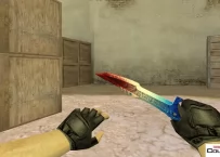 Модель ножа HD «Huntsman - Blood in Water» для CS 1.6