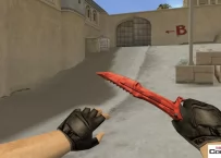 Модель ножа «Huntsman - Slaughter» для CS 1.6