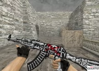 Модель AK-47 «Bone Hunter» для CS 1.6