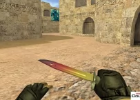 Модель ножа HD «Bayonet - Fade» для CS 1.6