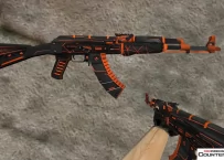Стандартная HD модель AK-47 «Obstacle» для CS 1.6