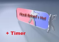 Плагин Hook Reload + Hud + Timer паутинка для CS 1.6