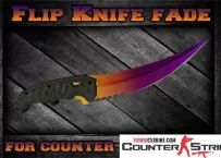 Модель ножа «Складной нож - Градиент» для CS 1.6