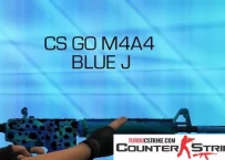 Модель M4A1 «Blue J» для CS 1.6