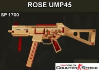 Модель UMP45 «Rose» для CS 1.6
