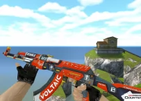 Модель HD AK-47 «Bloodsport» с анимацией осмотра для CS 1.6