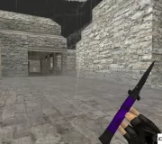 Модель ножа HD «Stiletto Knife - Ultraviolet» для CS 1.6