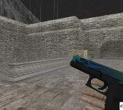 Модель HD Glock «Bunsen Burner» с анимацией осмотра для CS 1.6