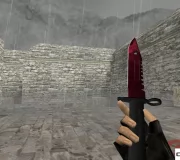 Модель ножа HD «M9 Bayonet - Gamma Doppler Ruby» для CS 1.6