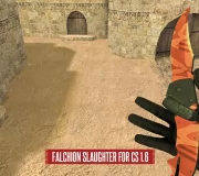 Модель ножа «Falchion - Slaughter» для CS 1.6