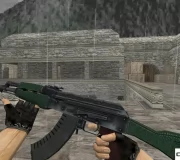 Модель HD AK-47 «First Class» с анимацией осмотра для CS 1.6