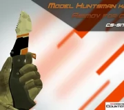 Модель ножа «Охотничий нож - Азимов» для CS 1.6