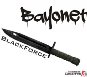 Модель ножа «Bayonet - BlackForce» для CS 1.6