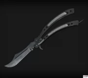 Модель ножа «Нож-бабочка» для CS 1.6