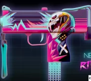 Модель MAC-10 «Neon Rider» для CS 1.6