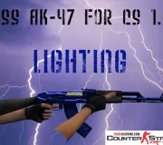 Модель AK-47 «Молния» для CS 1.6