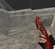Модель ножа «Gut Knife - Vampire» с анимацией осмотра для CS 1.6