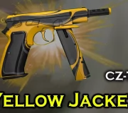 Модель CZ75-Auto «Yellow Jacket» для CS 1.6