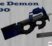 Модель P90 «Синий демон» для CS 1.6