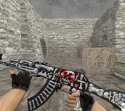 Модель AK-47 «Bone Hunter» для CS 1.6