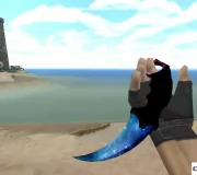 Модель ножа HD «Karambit - Space» для CS 1.6