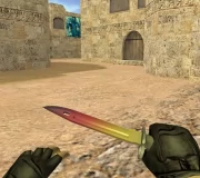Модель ножа HD «Bayonet - Fade» для CS 1.6