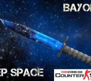 Модель ножа «Штык-нож M9 - Deep Space» для CS 1.6