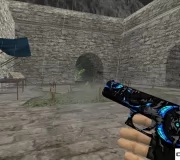 Модель HD Glock «Fowl Thing Neptune» с анимацией осмотра для CS 1.6